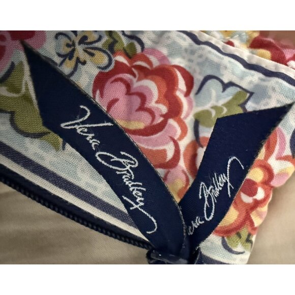 Vera Bradley Hope Garden Quilted Shoulder Hand Tote Bag With Zipper Closure - Picture 5 of 7